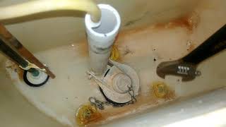 Step by Step Installing a Fluidmaster Universal Repair Kit on a Kohler Toilet [upl. by Mariel]