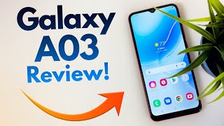 Samsung Galaxy A03  Complete Review [upl. by Semadar]