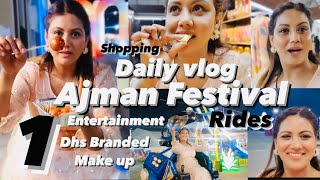 CHEAPEST Branded Make up 1 DHS Mein  AJMAN Festival Land  Mamta Sachdeva [upl. by Peltier513]