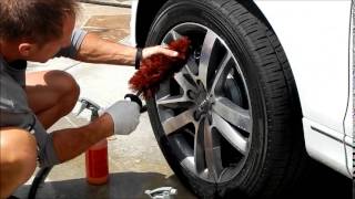 Car Wheel Detailing and Cleaning [upl. by Sisco966]