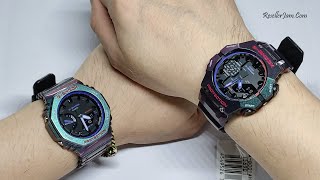 Casio GShock GA2100AH6A vs Casio GShock GAB001AH6A [upl. by Zimmer]