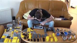 LEGO speedbuild MOC 39663  2020 Liebherr LR 11000  Part 1 [upl. by Clarence834]