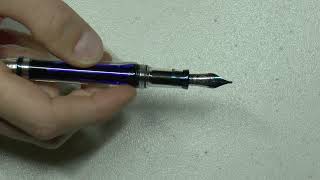 TWSBI Vac700R Kyanite Fountain Pen Review [upl. by Dickenson]