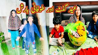 Tofani Barish 💧🙏Or Eid Ka Gift 🎁 Family vlogs [upl. by Sherl]