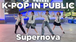 KPOP IN PUBLIC aespa에스파  Supernova Dance Cover by UNNAMED in Korea  ONETAKE [upl. by Hare134]