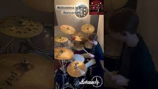 Motionless In White  Reincarnate Drum Cover by Marceau 10yrs [upl. by Annaes]