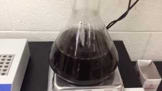 Silver nanoparticle synthesis [upl. by Ahsircal]