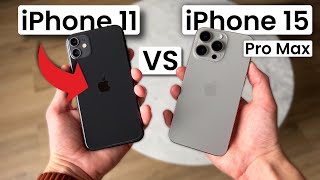 iPhone 15 Pro Max vs iPhone 11 Review  Time to Upgrade [upl. by Sweeney417]