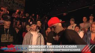 KOTD  Rap Battle  StepEasy vs Tysonic [upl. by Ramo]