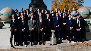 The Florida Panthers and the Stanley Cup visit the United States Military Academy in West Point NY [upl. by Ingelbert844]