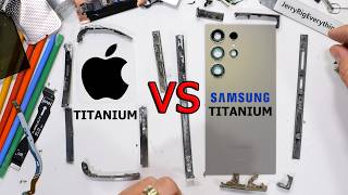 How much Titanium is Samsung actually using  NO SECRETS HERE [upl. by Aikenahs]