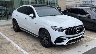 2024 Mercedes Benz GLC43 AMG Turbo Electrified walk around video RARE SUV [upl. by Glori651]