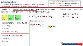 Problemas de Estequiometría Resueltos Calcular los gramos del producto de una reacción química [upl. by Ggerk]