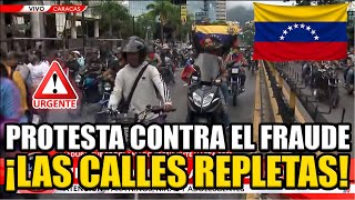 🔴URGENTE PROTESTAS EN VENEZUELA POR EL FRAUDE DE MADURO CRECE LA TENSIÓN EN LAS CALLES BREAK POINT [upl. by Shelton]