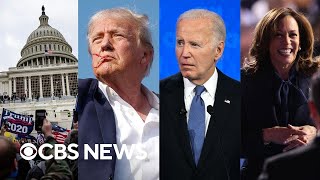 Jan 6 Trump assassination attempt Biden drops out  The timeline of the 2024 Election [upl. by Tega361]