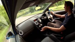 Driving Vauxhall Corsa VXR 3 [upl. by Darnoc]