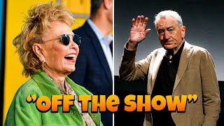 Roseanne Barr Kicks Robert De Niro Out Of CBS Show [upl. by Grindlay]