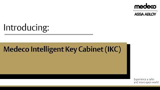 Medeco Intelligent Key Cabinet IKC  Medeco Locks [upl. by Geirk]