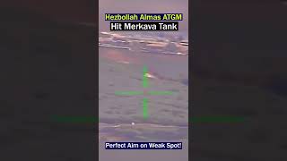 Almas Missile Outsmarts Merkava Tank’s Protection System [upl. by Gorges]