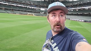 Unexpectedly GREAT Tour Of Milwaukee Brewers Stadium  On Field amp Bob Uecker Booth  Home Plate Seat [upl. by Tabitha270]