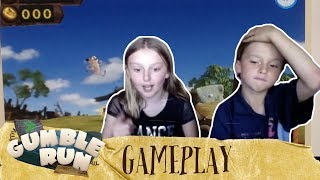 GAMEPLAY Kids Play amp React to Gumble Run  Part 2  Bottersnikes and Gumbles [upl. by Erastus]