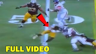 Paulson Adebo Injury Video  Saints CB carted off the field with brutal leg injury vs Broncos [upl. by Tenney]