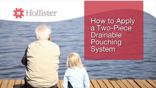 How to Apply a TwoPiece Drainable Ostomy Pouching System [upl. by Angle]