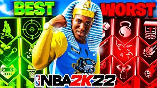 BEST amp WORST BADGES IN NBA 2K22 CURRENT GEN  NEXT GEN FOR ALL BUILDS ALL BADGES NBA 2K22 TIPS [upl. by Lemmuela]