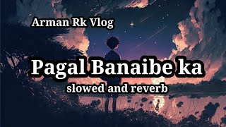 Pagal Banaibe  Lofi song  पागल बनाइबे  Arman Rk Vlog [upl. by Ardeen]