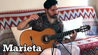 Francisco Tárrega  Marieta Mazurka  Classical Guitar [upl. by Brenan773]