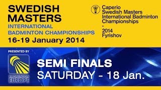 SF  WS  Kirsty Gilmour vs Petya Nedelcheva  2014 Caperio Swedish Masters [upl. by Barton]