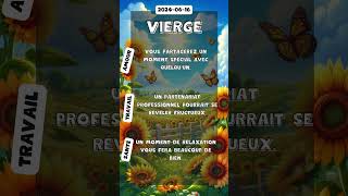 Horoscope Vierge 16 Juin 2024 [upl. by Yrrum]