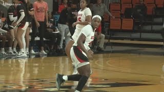 Mercer Bears take on the Georgia Bulldogs in womens basketball  Mercer Athletics [upl. by Yelloh]