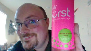 bubly burst™ Watermelon Lime Sparkling Water Taste Test [upl. by Sivet]