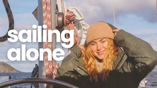 Battling storms as winter looms│Solo sailing in the Arctic [upl. by Aneez]