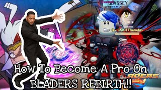 NEW How To Be Pro On Bladers Rebirth In One DayROBLOX [upl. by Atteynad955]