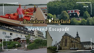 BOSTALSEE in Saarland Germany 🇩🇪 Escaped bostalsee saarland travel thorkenn [upl. by Crim984]