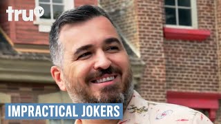 Impractical Jokers  Q Hits the Brakes Punishment  truTV [upl. by Jakoba814]