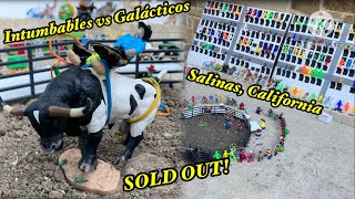 Mini Jaripeo SOLD OUT Los Intumbables vs Galácticos Rancho el Consentido en Salinas California [upl. by Ybrek]