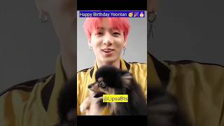 Happy Birthday Yeontan 🥳🎉🎂 💜BTS💜 trendingshorts bts [upl. by Aniled]