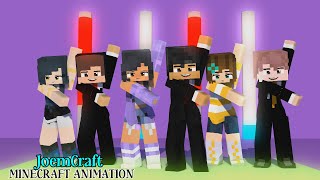 COUPLE DANCE  DARLING OHAYO  GANGNAM STYLE DANCE  MAIZEN FUNNEH APHMAU NOI Minecraft Animation [upl. by Dreyer562]