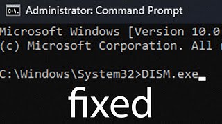 Fix Elevated Permissions are Required to Run DISM on Windows 1011 [upl. by Rossner368]