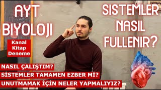 SİSTEMLER NASIL FULLENİR  AYT Biyoloji Nasıl Çalışılır  Biyoloji Ezber Mi  YKS TYT AYT [upl. by Giesser51]