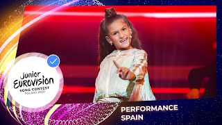 Spain 🇪🇸  Soleá  Palante at Junior Eurovision 2020 [upl. by Leonardi]