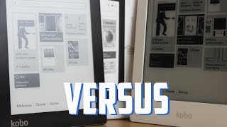 Kobo Aura vs Kobo Aura HD [upl. by Nilyaj]