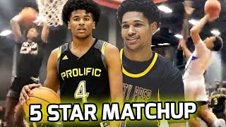 McDonalds All Americans FACE OFF Jalen Green amp Daishen Nix Battle In Arizona 🍿 [upl. by Wright]