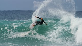 Kelly surfing Bells Beach [upl. by Enirhtak]