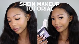 I TRIED MAKEUP FROM SHEIN  SHEGLAM MAKEUP REVIEW [upl. by Clawson707]