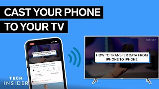 How To Cast Your Phone To Your TV  Tech Insider [upl. by Wagoner153]