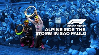 INSIDE STORY Alpine’s Magnificent Double Podium  2024 Sao Paulo Grand Prix  Lenovo [upl. by Mail]